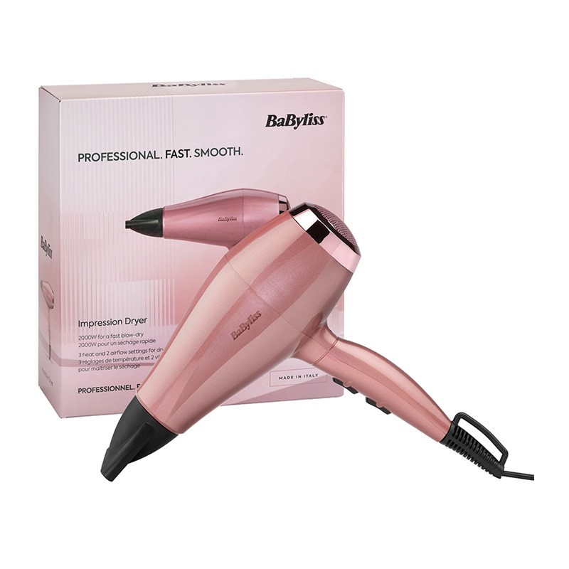 Babyliss 5913PE Haardroger 2000W Roze