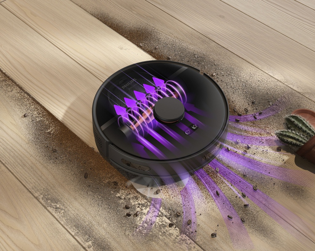 Philips XU3000/01 Stofzuig- en Dweilrobot HomeRun Aqua