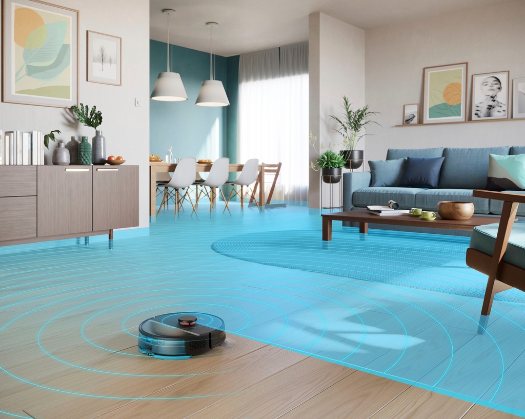 Philips XU3000/01 Stofzuig- en Dweilrobot HomeRun Aqua