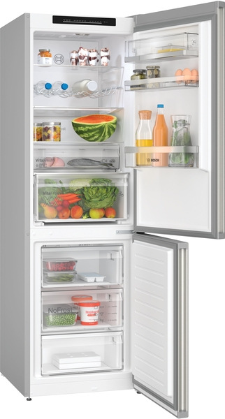 Bosch KGN36NLEA 186 cm 305 L No Frost koel-vrieskast Inox (kopie)