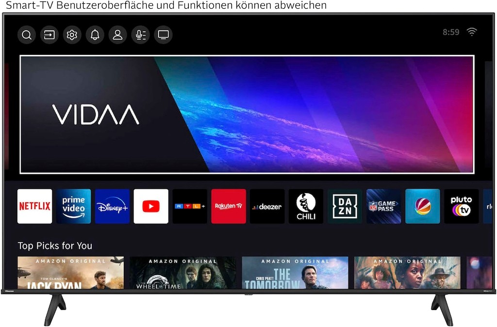 Hisense 75A6N 75" 190 cm 4K UHD Led Smart tv OP = OP
