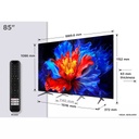TCL 85P8K 85" 215 cm 4K UHD XXL Led Smart TV