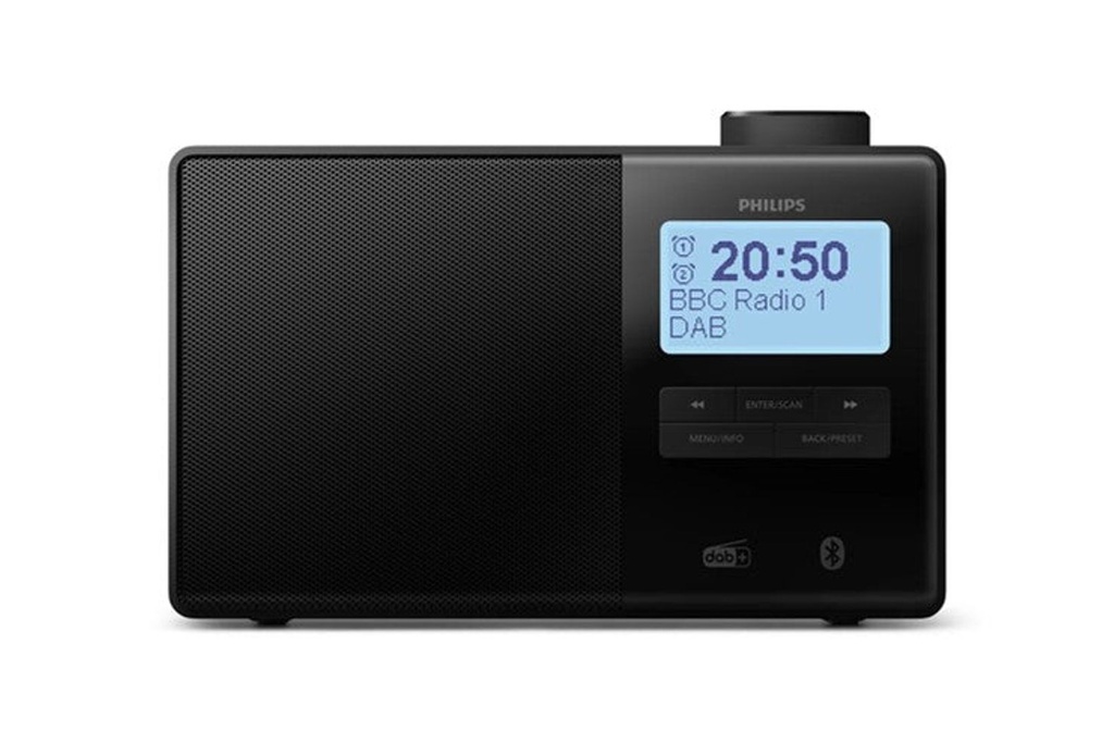 Philips TAR5600 DAB+ Radio met LCD display Zwart