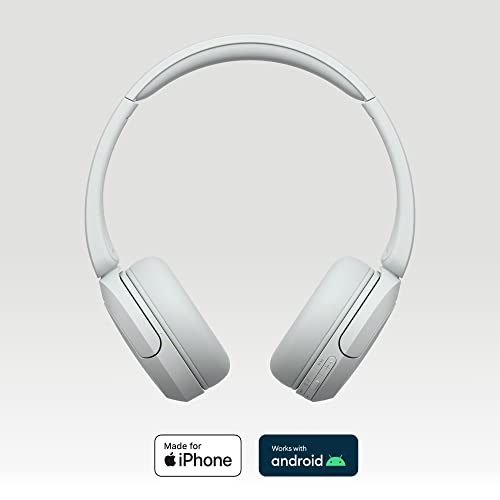 Sony WHCH520W draadloze bluetooth hoofdtelefoon wit