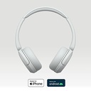 Sony WHCH520W draadloze bluetooth hoofdtelefoon wit