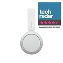 Sony WHCH520W draadloze bluetooth hoofdtelefoon wit