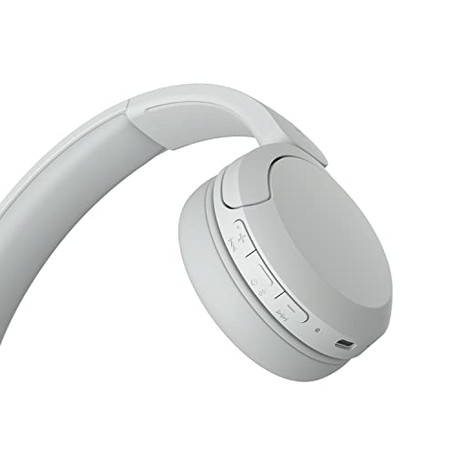 Sony WHCH520W draadloze bluetooth hoofdtelefoon wit