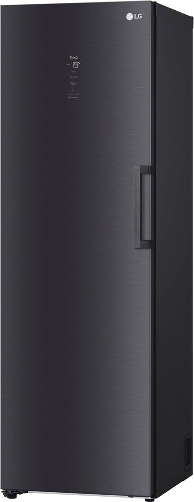 LG GLM71MCCSF 186 cm 386 L Zuinige Stille koelkast Mat zwart