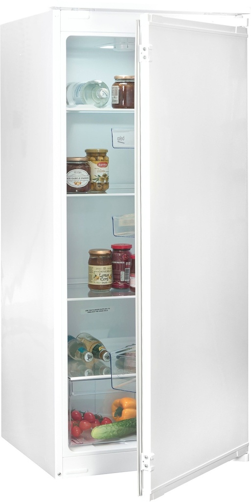 Beko BLSA210M4SN 122 cm inbouw koelkast glijscharnier
