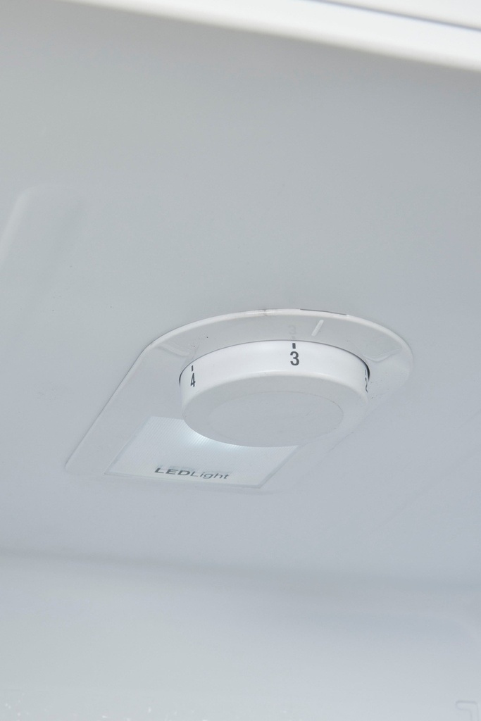 Beko BLSA210M4SN 122 cm inbouw koelkast glijscharnier