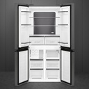 Smeg FQI48KD 84 cm brede Side by Side Ijsmaker via watertank