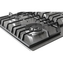 Wiggo WH-G634RL(X) gaskookplaat met wok 60 cm Inox