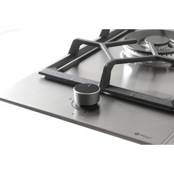 Wiggo WH-G331RD(X) 30 cm inbouw gaskookplaat met wok RVS