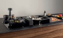 Novy UP Power Teppan 40006 87cm kookplaat met afzuiging zwar