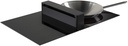 Novy UP Power Wok 40008 87cm kookplaat met afzuiging zwart