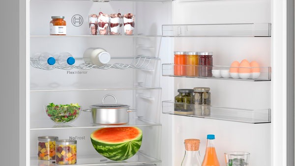 Bosch KGN492IDF 203 cm 440 L No Frost koel-vrieskast Inox