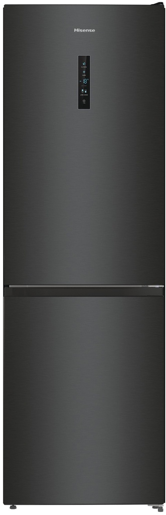 Hisense RB424N4EFC 185cm 326L No Frost koel-vrieskast zwart
