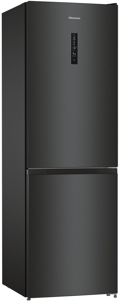 Hisense RB424N4EFC 185cm 326L No Frost koel-vrieskast zwart