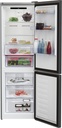 Beko RCNE366E70ZXBRN 186 cm 323 L Koelvries combinatie Zwart