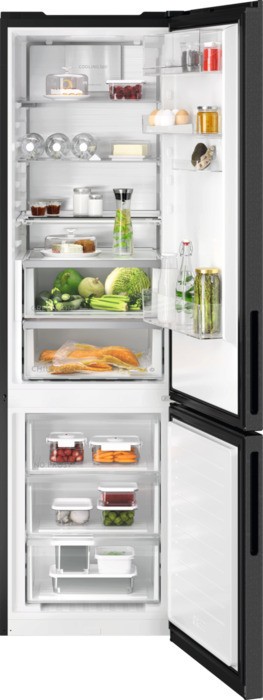 AEG ORC8M362BL B-klasse 202cm 363L Koelvries Combi Zwart