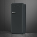 Smeg FAB28RDBLV5 153 cm 270 L Retro Koelkast Vriesvak Zwart