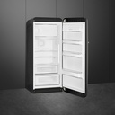 Smeg FAB28RDBLV5 153 cm 270 L Retro Koelkast Vriesvak Zwart