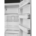 Smeg FAB28RDBLV5 153 cm 270 L Retro Koelkast Vriesvak Zwart