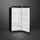 Smeg FAB28RBL6 Retro Koelkast met vriesvak Zwart