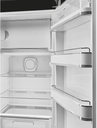 Smeg FAB28RBL6 Retro Koelkast met vriesvak Zwart