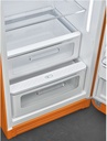 Smeg FAB28ROR6 Retro Koelkast met vriesvak Oranje