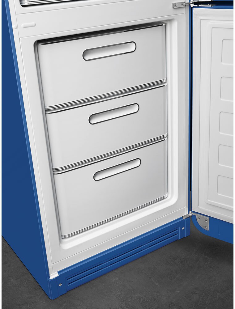 Smeg FAB32RBE6 Retro Koel-vrieskast Blauw