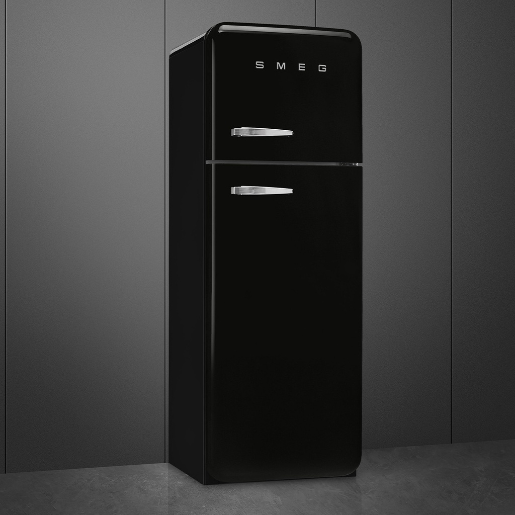 Smeg FAB30RBL6 Retro Koel-vrieskast Zwart