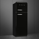Smeg FAB30RBL6 Retro Koel-vrieskast Zwart