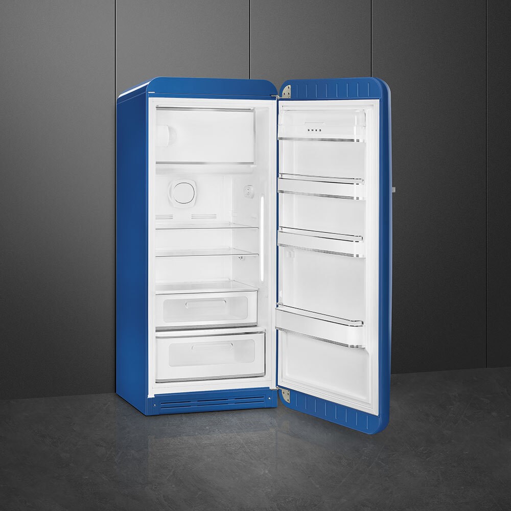 Smeg FAB28RWH6 Retro Koelkast met vriesvak Blauw