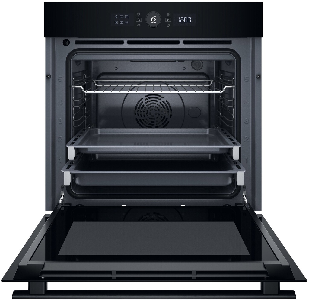 Whirpool WOI4S8HM2SBA XL 73L A+ zelfreinigende oven Zwart