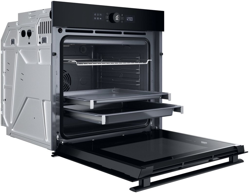 Whirpool WOI4S8HM2SBA XL 73L A+ zelfreinigende oven Zwart