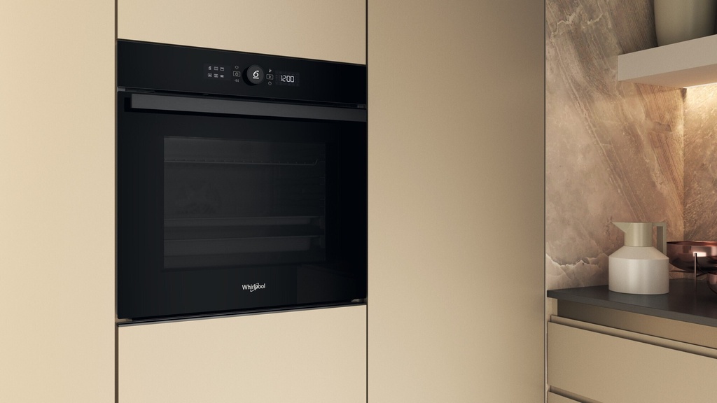 Whirpool WOI4S8HM2SBA XL 73L A+ zelfreinigende oven Zwart