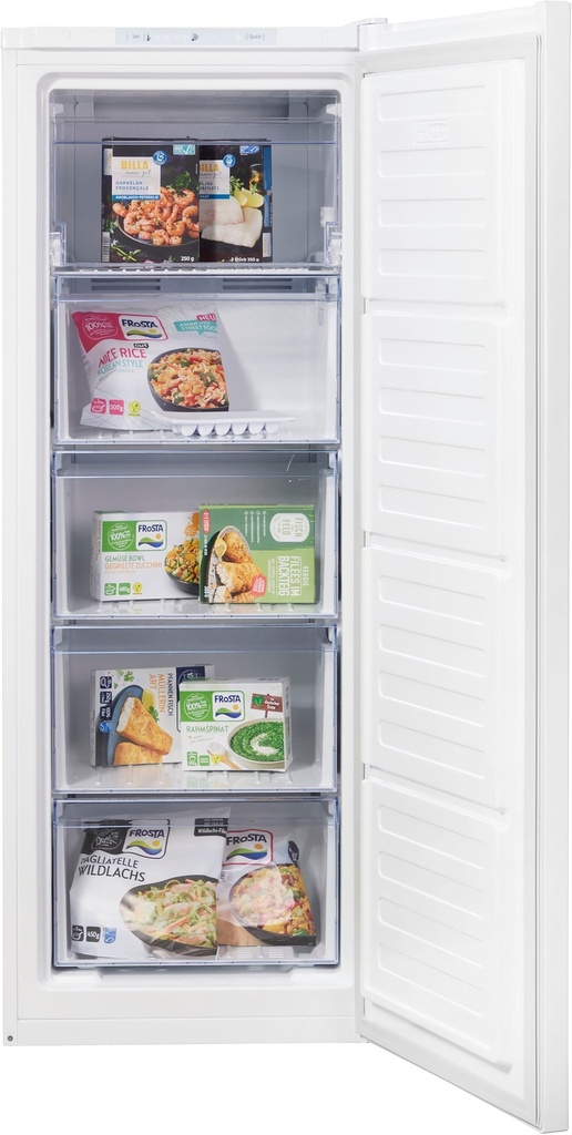 Beko RFNM200E40WN 146 cm 177 L NoFrost diepvriezer Wit