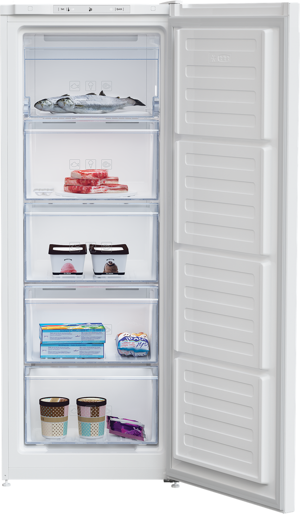 Beko RFNM200E40WN 146 cm 177 L NoFrost diepvriezer Wit