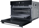 Whirlpool WCC58HMSXA 45cm Pyrolyse hetelucht oven Grill Inox