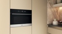 Whirlpool WCC58HMSXA 45cm Pyrolyse hetelucht oven Grill Inox
