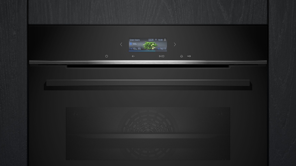 Siemens HB774A1B1 A+ 60 cm TFT-touch Pyrolyse oven Zwart