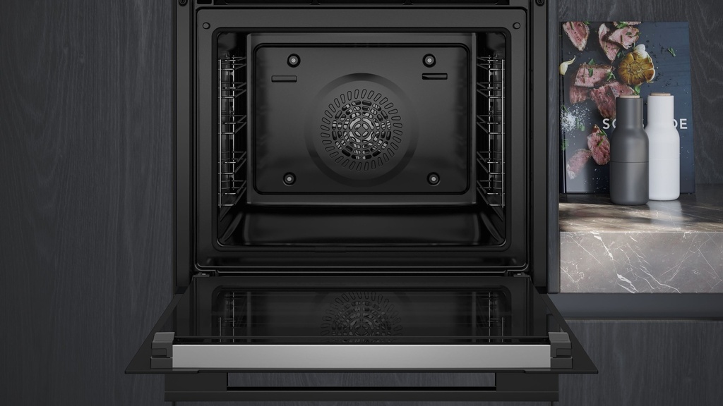 Siemens HB774A1B1 A+ 60 cm TFT-touch Pyrolyse oven Zwart