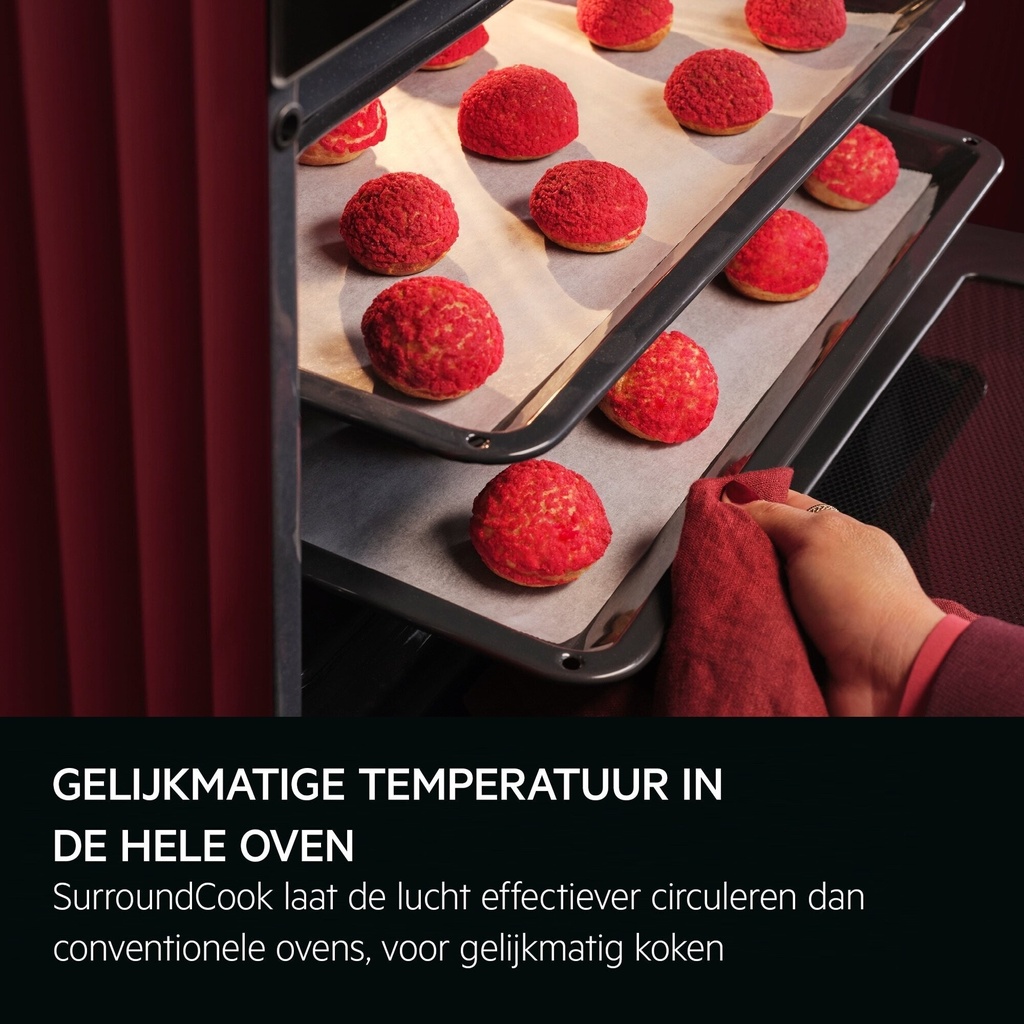 AEG OU5AB21CM 60cm Multifunctionele Hete Lucht Oven 65 L