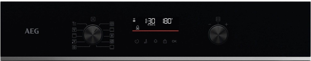 AEG TU5PB401SB 60cm SurroundCook Hete Lucht Oven 72 L