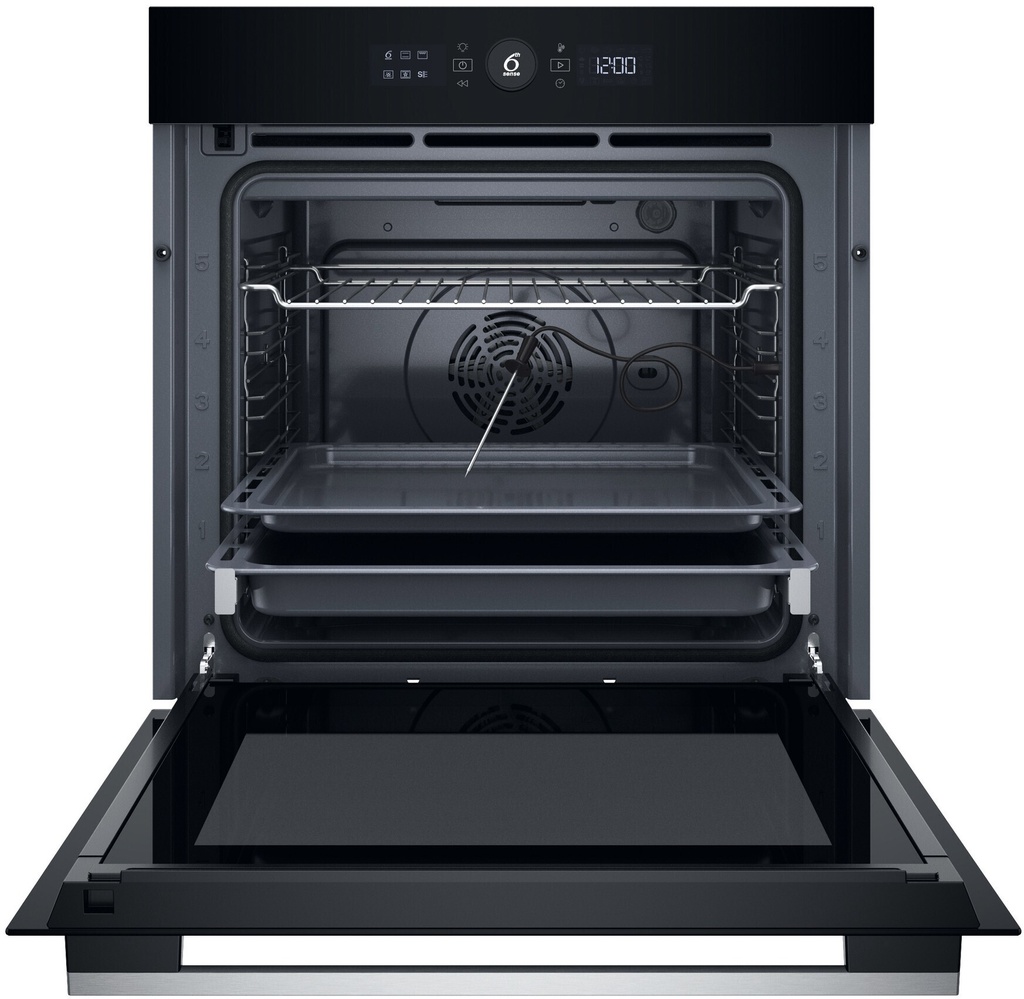 Whirpool WOI5S8PPM1SXA XL A+ Hydrolyse Pyrolyse oven Inox