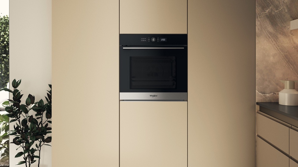 Whirpool WOI5S8PM1SX XL A+ Hydrolyse Pyrolyse oven Inox