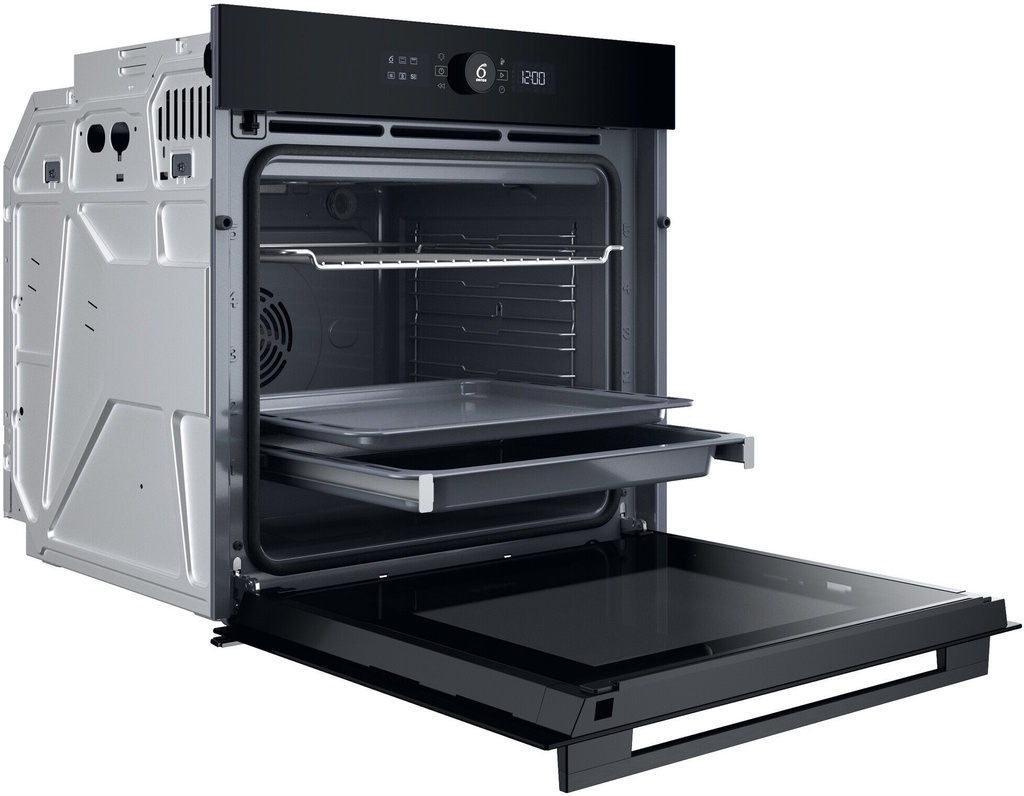Whirpool WOI5S8PM1SBA XL A+ Hydrolyse Pyrolyse oven Zwart