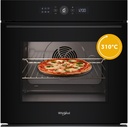 Whirpool WOI5S8PM1SBA XL A+ Hydrolyse Pyrolyse oven Zwart