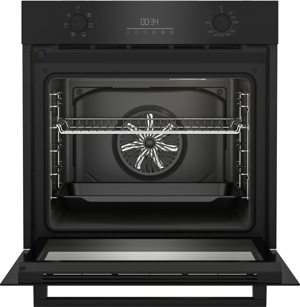 Beko BBIES17300B Selective 60cm Multifunctionele oven Zwart